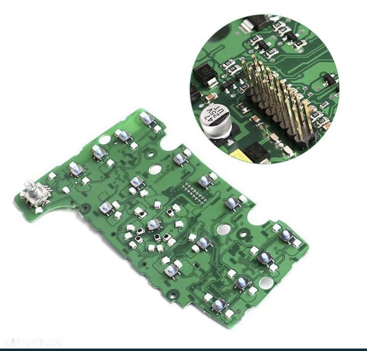 Placa consola circuit MMI butoane Audi Q7 4L facelift 2011-2015 - 3