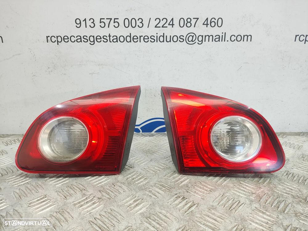 Farolins de mala direito esquerdo originais Nissan Qashqai J10 Fase 1 de 2007 a 2013 - 2