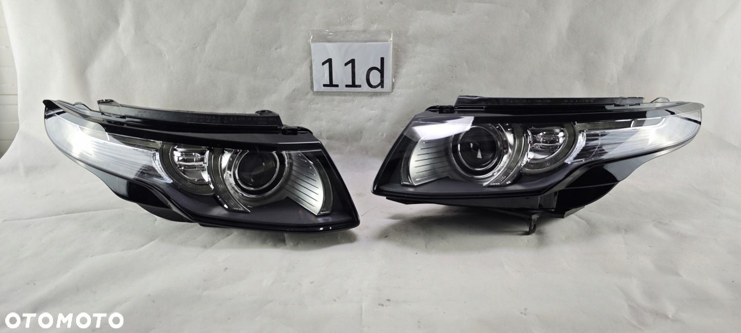 RANGE ROVER EVOQUE XENON LED LEWY PRAWY NIESKRĘTNY LAMPA LEWA PRAWA - 1