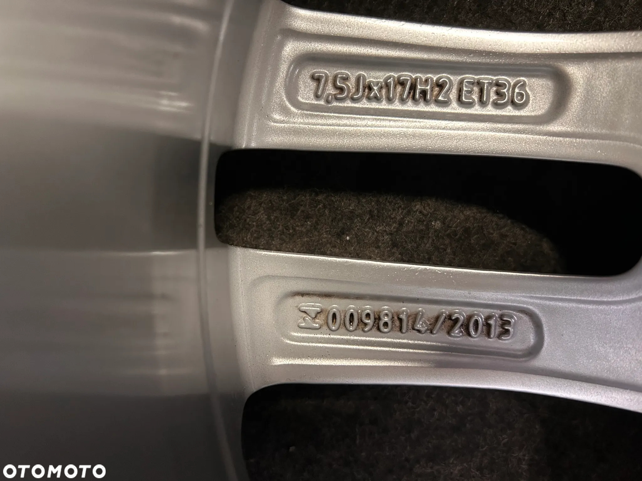 Alufelga Audi A1 17 cali 5x100 1szt. 8X0601025AP - 9