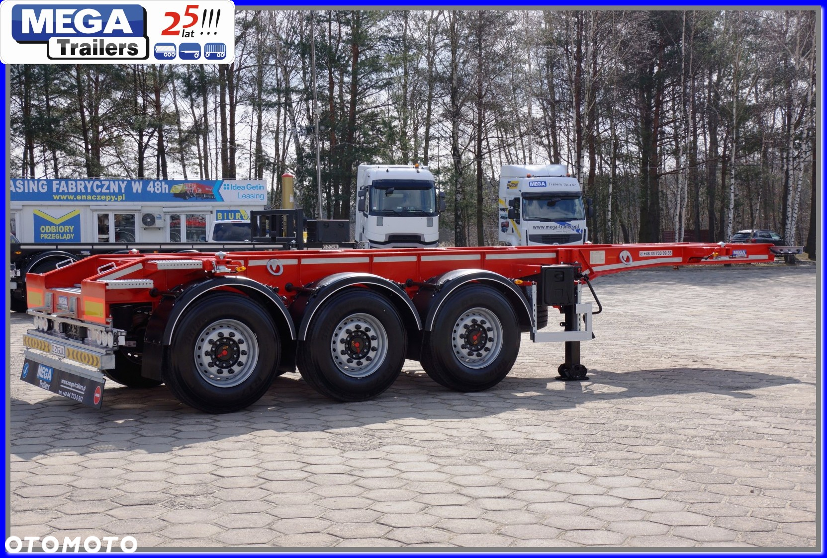 Inny Naczepa do przewozu Tank Kontenerów 20 FT  MEGA TRAILERS - 12