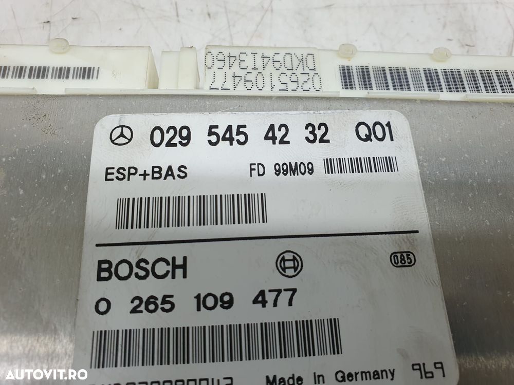 Calculator modul abs 0295454232 Mercedes-Benz A-Class W168  [din 1997 - 3