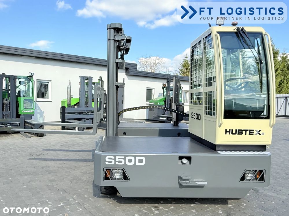 Hubtex WÓZEK BOCZNY | HUBTEX S50D | DIESEL | TRIPLEX 6300MM | PLATFORMA 1600MM | POZYCJONER WIDEŁ | WOLNY SKOK | REGULOWANA WIDŁA | STAN IDEALNY | Szeroka oferta wózków czterokierunkowych i bocznych, dopasowanych do różnorodnych potrzeb i zastosowań - 22