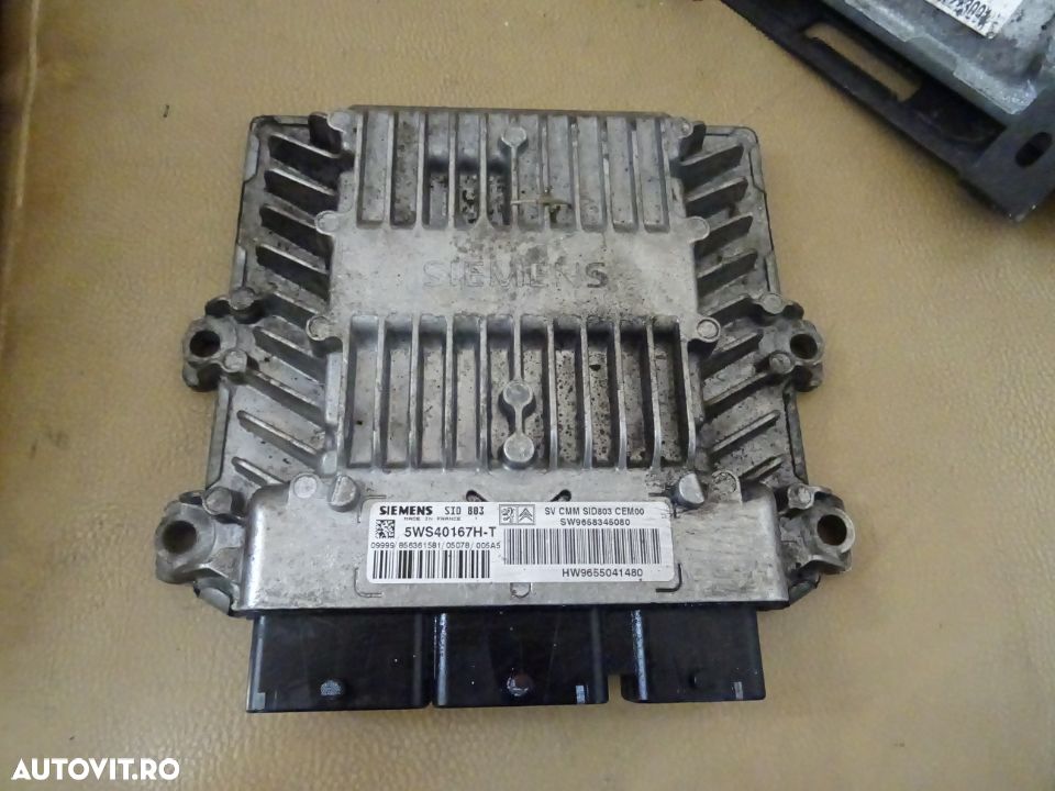 Calculator motor Peugeot 407 2.0 HDI RHR 136 CP - 1