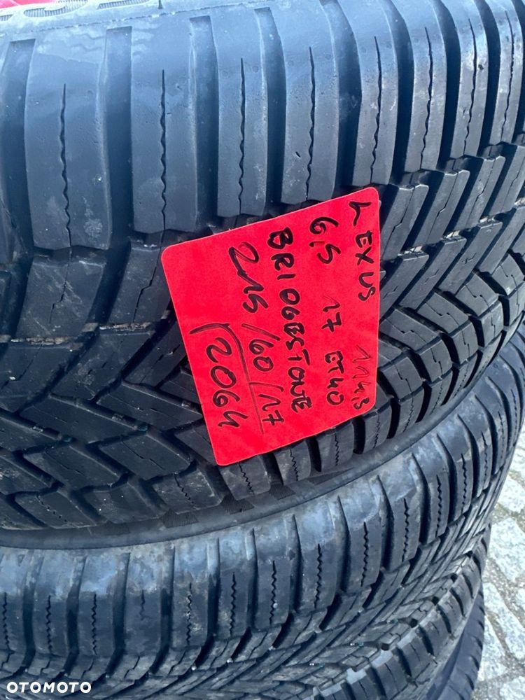 KOŁA LEXUS UX 200H 250H 5X114,3 215 60 17 CAŁOROCZNE BRIDGESTONE - 10
