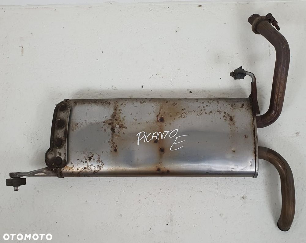 TŁUMIK KOŃCOWY WYDECH KIA PICANTO II 1.0 - 1