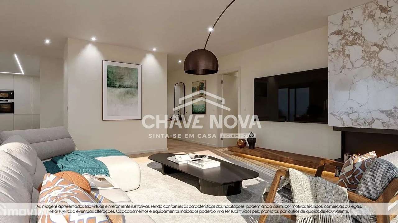 T1 Novo em Canidelo com grande varanda e garagem  CO - Grande imagem: 5/7