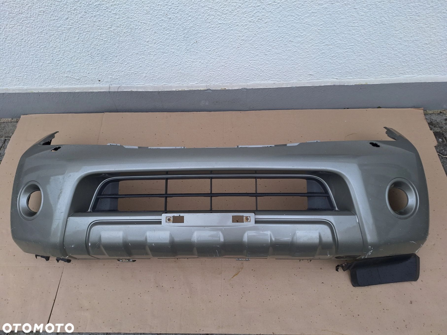 NISSAN NAVARA III D40 LIFT ZDERZAK PRZÓD PRZEDNI ORYG. NISSAN 620225X00H WYSYŁKA 24H - 1