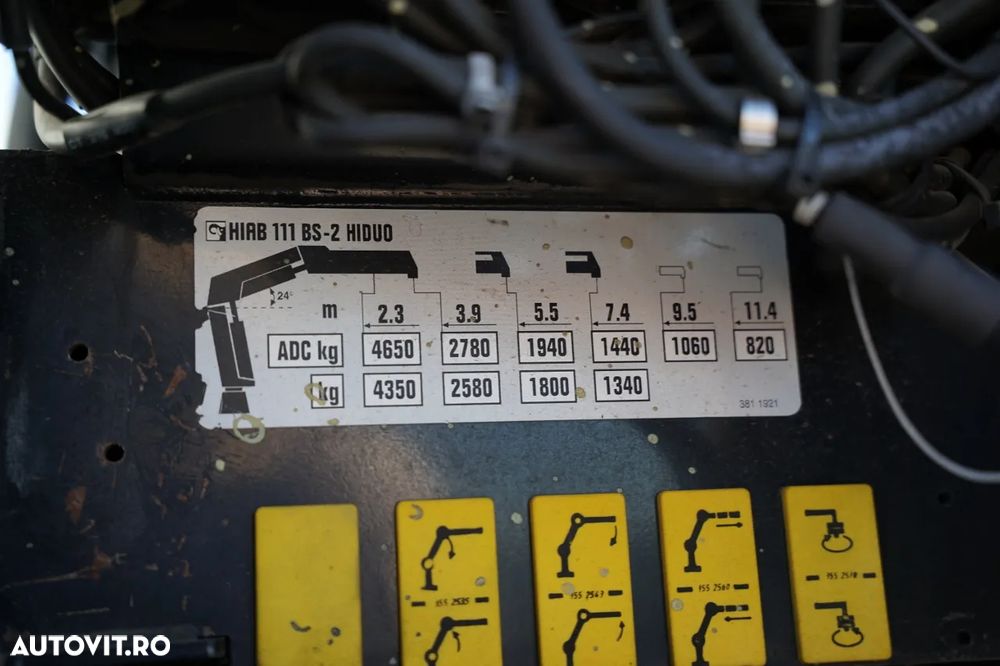 Mercedes-Benz ATEGO 16.24 / 4X4 / BASCULATOR + HDS HIAB 111 BS-2 / TELECOMANDĂ / ROTATOARE / MANUALĂ - 22