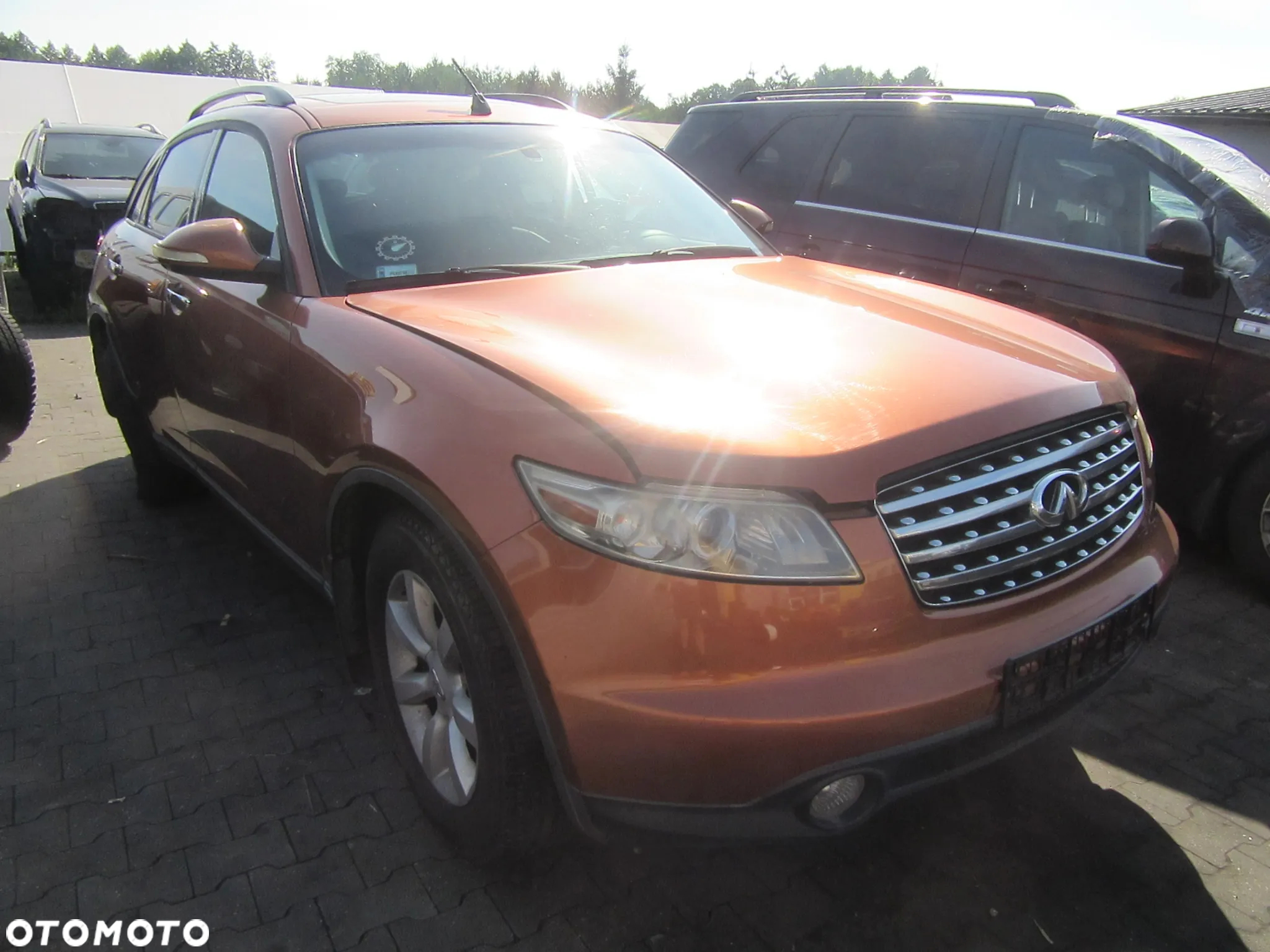 Infiniti FX35 2004 DESKA ROZDZIELCZA PODUSZKA PASAŻERA Wszystkie części - 9