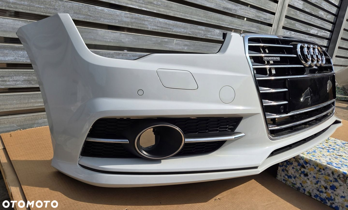 AUDI A7 C7 LIFT S-LINE LS9R PRZÓD KOMPLETNY MASKA ZDERZAK PAS LAMPY LED - 2