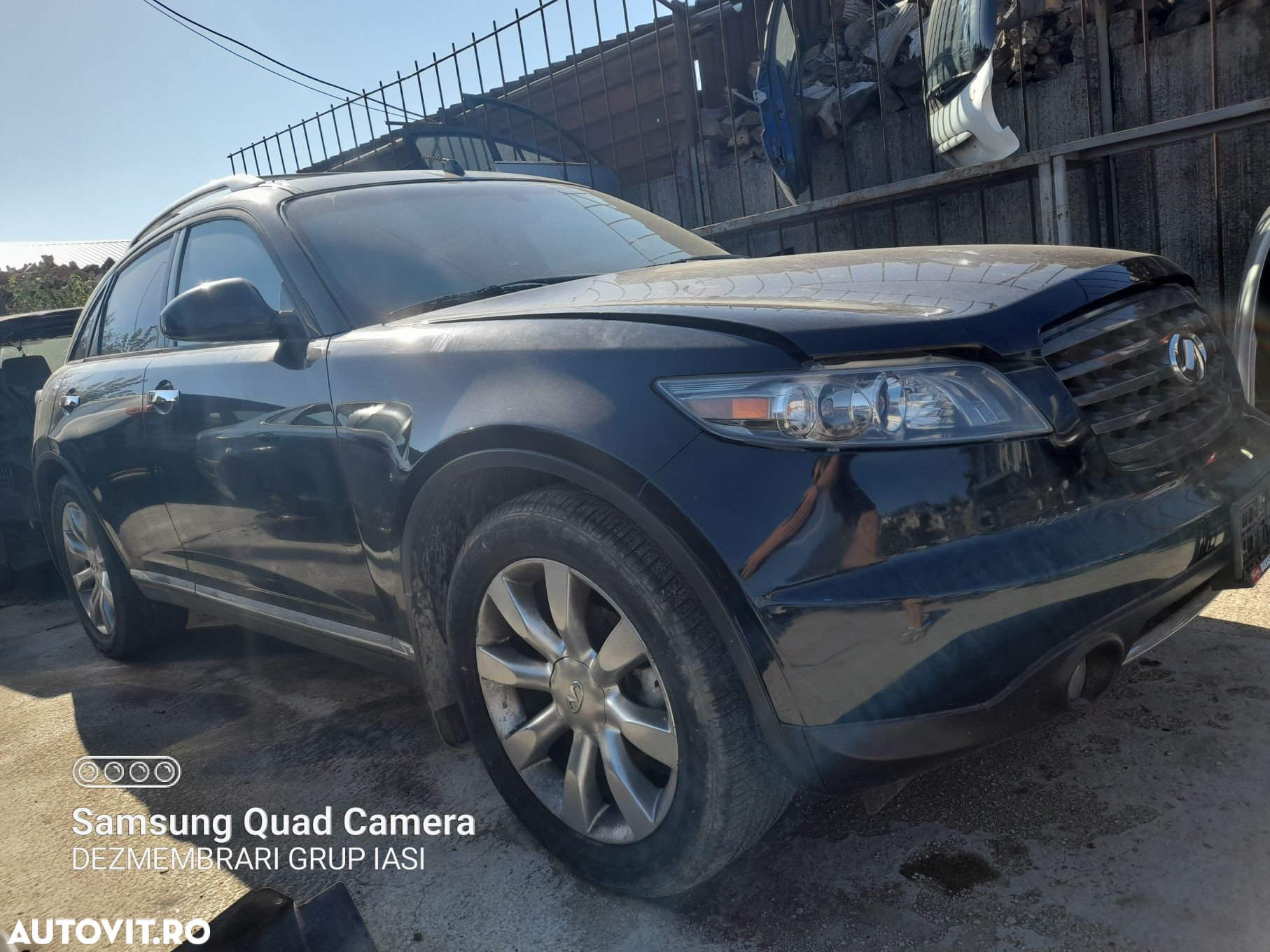 Usa Spate Stanga Infiniti FX 35 2007 SUV Negru - 2