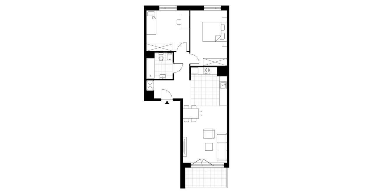 3-pokojowe mieszkanie 63m2 + balkon Bez Prowizji - Pełny obrazek: 3/23
