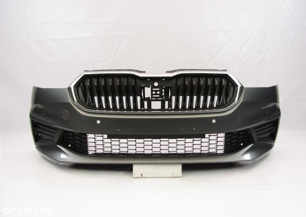 Zderzak przedni Skoda Fabia 21 - 24 Lakier LD7X - 7