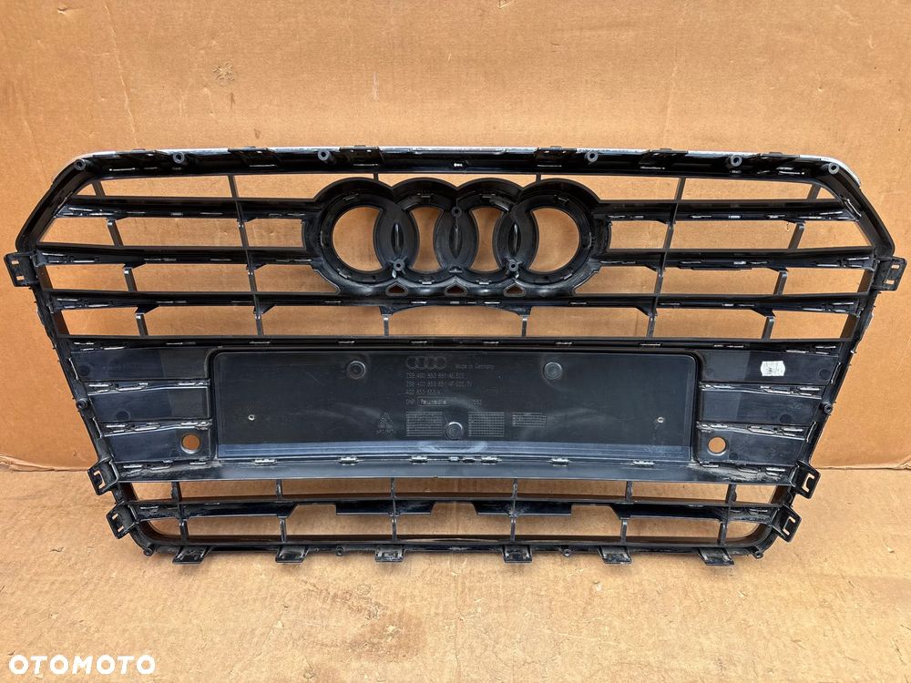 Audi A6 4G C7 Lift 4G0 Znaczek Oryginalna Atrapa Grill Zderzaka Przedniego Przednia 4G0853651AE 4G0853651AF 4G0853653K PDC Pod Czujniki Parkowania - 15
