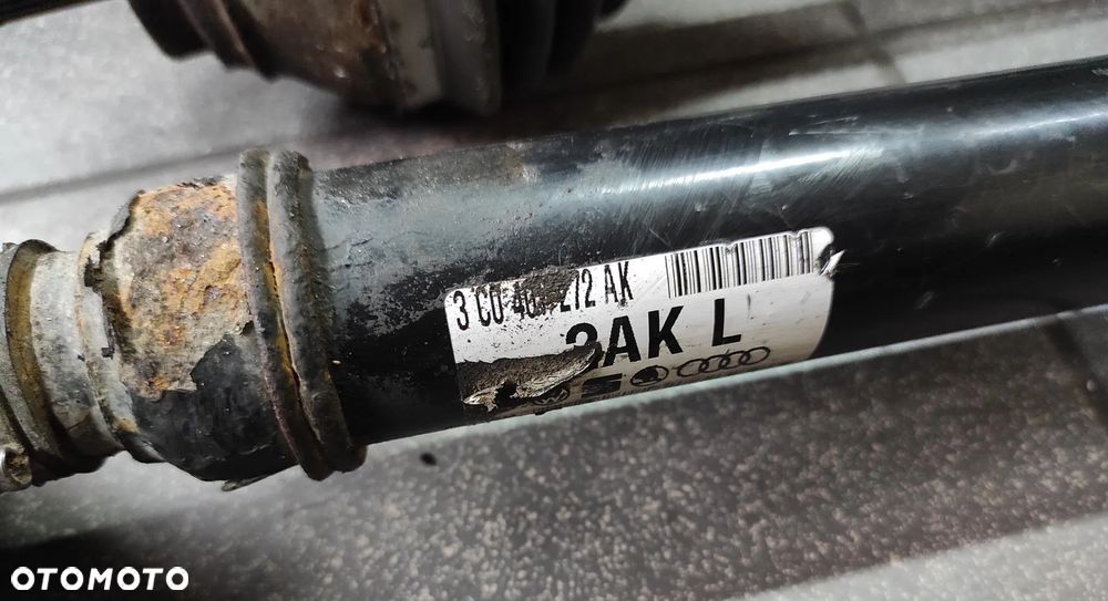 PÓŁOŚ PRZEGUB PRAWA LEWA DSG VW PASSAT B6 AUDI SEAT SKODA 3C0407272AK - 4