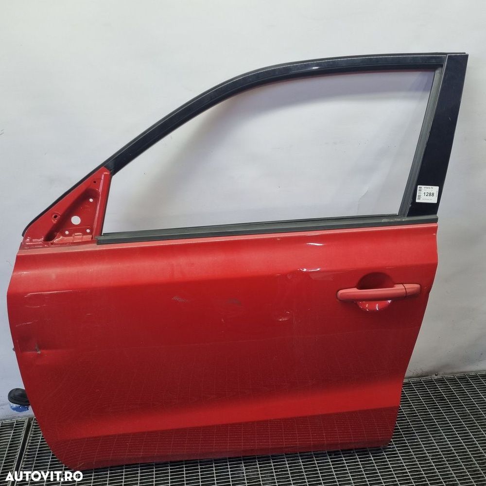 Usa Stanga Fata Suzuki Vitara IV 2014 - 2018 SUV 4 Usi Bright Red A9HC45 (1288) FARA GEAM - 1