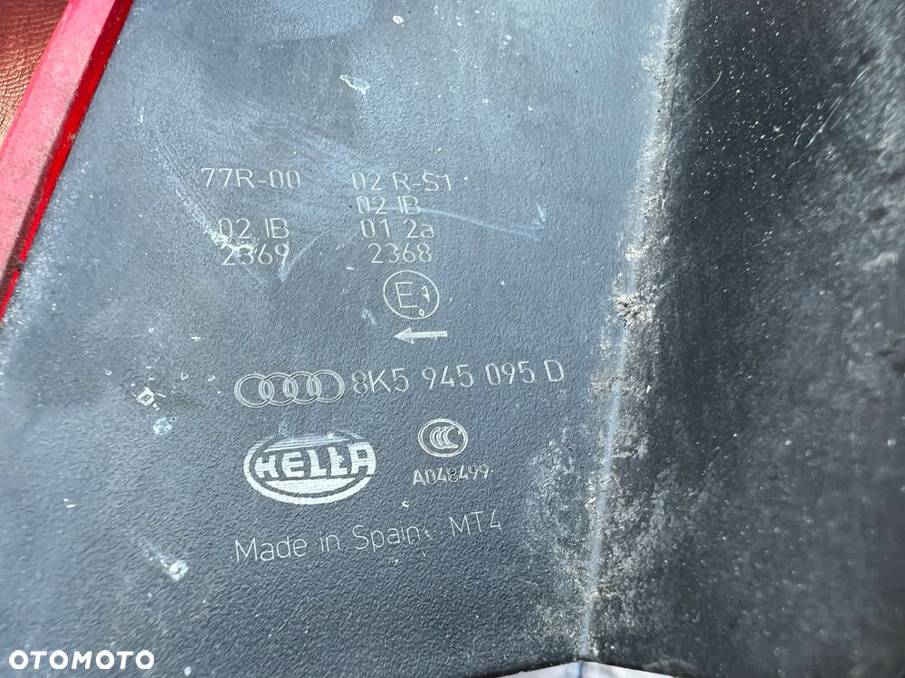 LAMPA TYLNA LEWA AUDI A4 B8 SEDAN 8K5945095D - 3