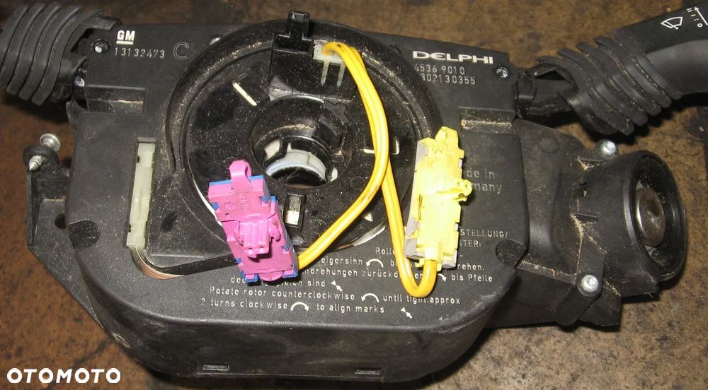 13132473 GK VECTRA C SIGNUM CIM przełącznik pod kierownicę moduł OPEL - 5