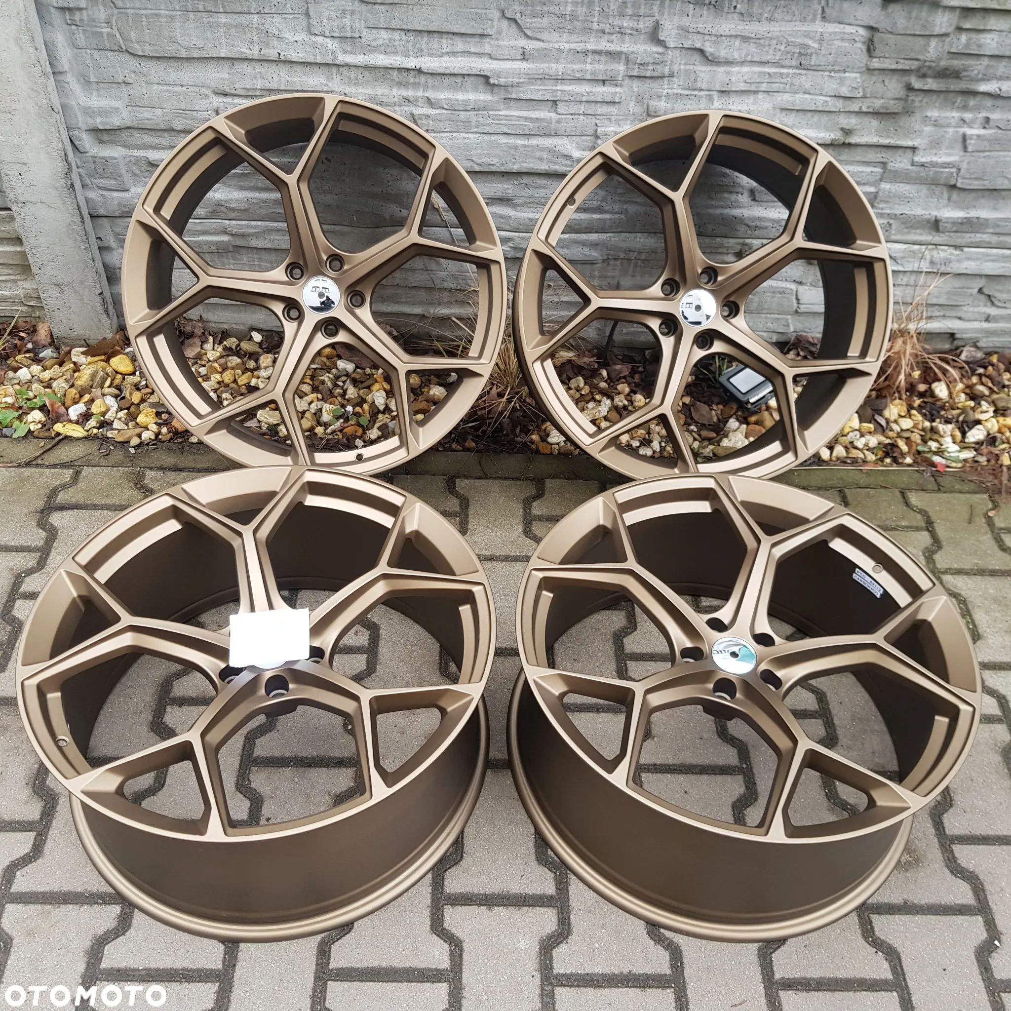 4x 9,5x22 ET25 5x112 Nowy komplet felg aluminiowych VW Touareg, Audi Q7,Q8 - 1