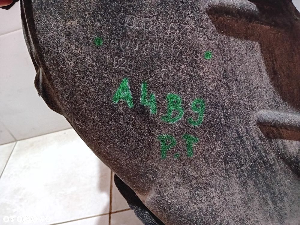 nadkole prawy tył materiał Audi A4 B9 kombi 2016 8W0810172G - 4
