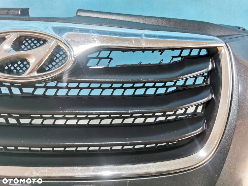 Hyundai Santa Fe 2 II Lift zderzak grill przód przedni 09/12 - 3