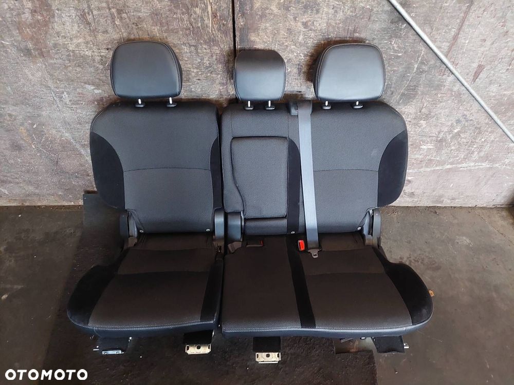FOTELE KOMPLET LEWY PRAWY KANAPA TYŁ + BOCZKI MITSUBISHI OUTLANDER II - 9
