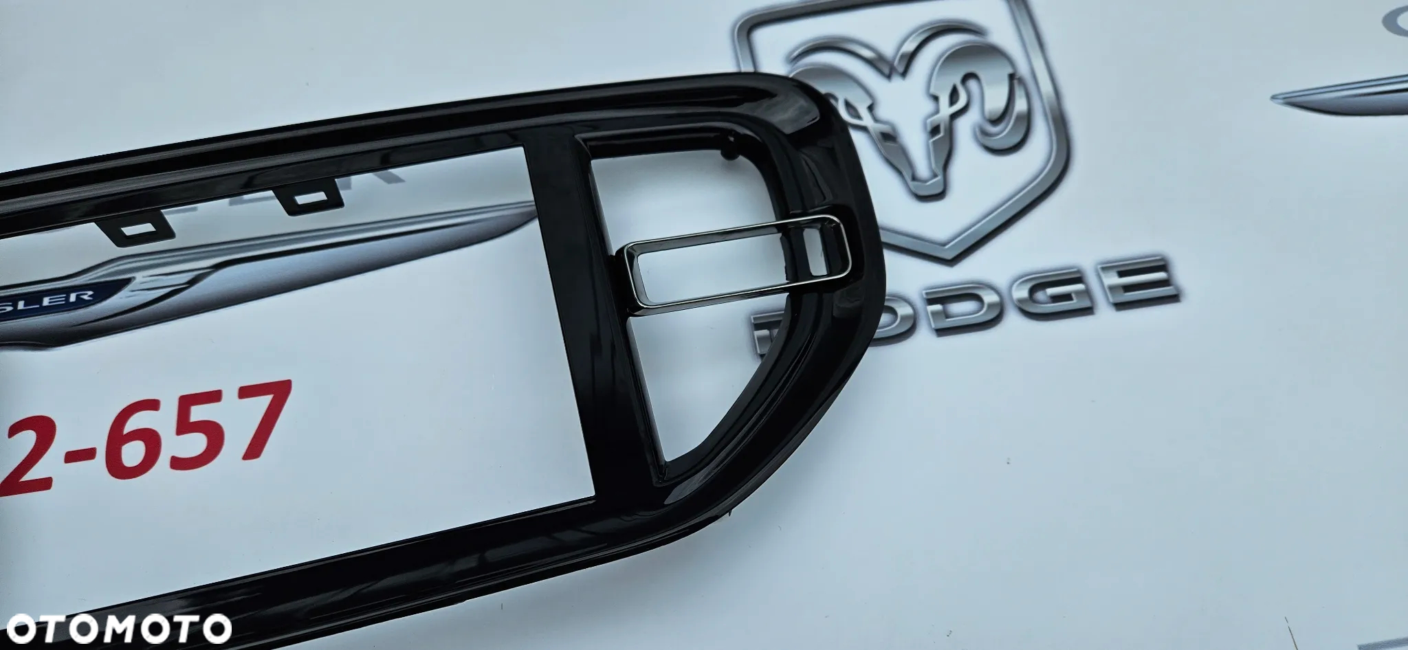 Dodge Durango III LIFT 2021-2025 Listwa ozdobna deski rozdzielczej Dekor kokpitu Ramka licznika wyświetlacza PX90064400ZC - 6