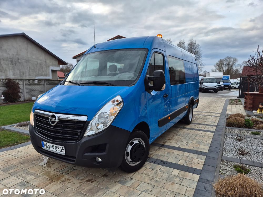 Opel MASTER MOVANO L3H2 2.3 165KM BRYGADÓWKA 7 OSÓB KLIMA SPROWADZONY - 1
