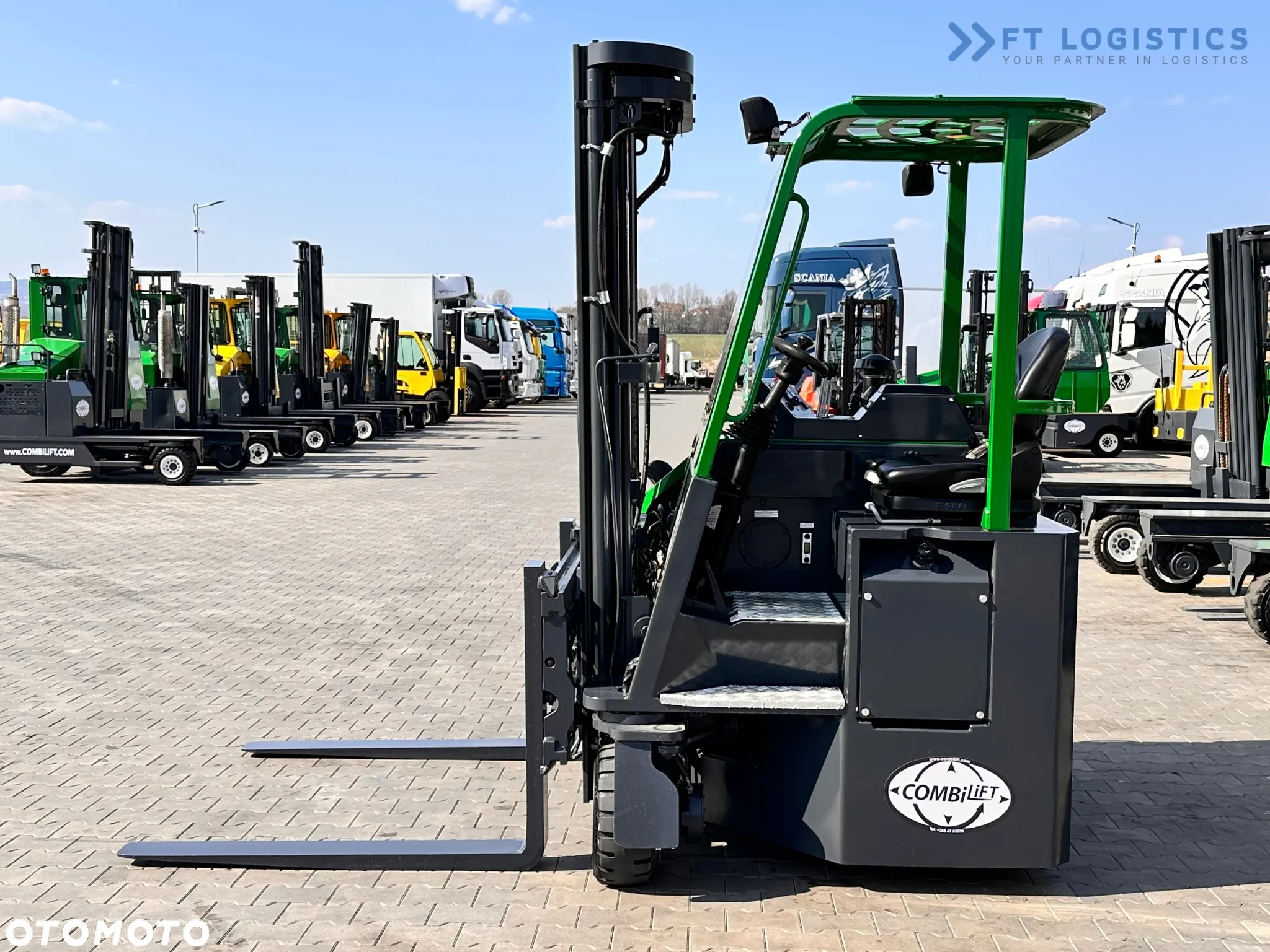 Combilift CB2500 / DIESEL / TRIPLEX / 5500MM / WOLNY SKOK / PRZESUW WIDEŁ / POZYCJONER / JAK NOWY - 4