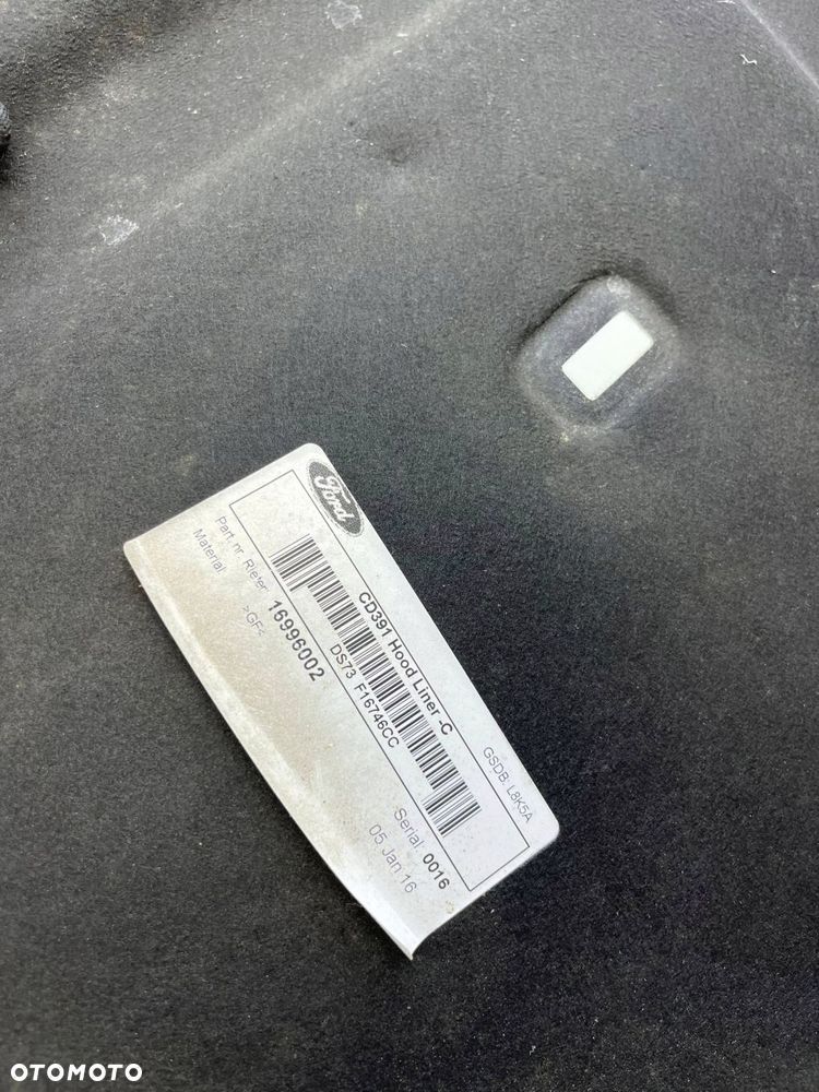 FORD MONDEO MK5 WYGŁUSZENIE IZOLACJA MASKI DS73-F16746CC - 4