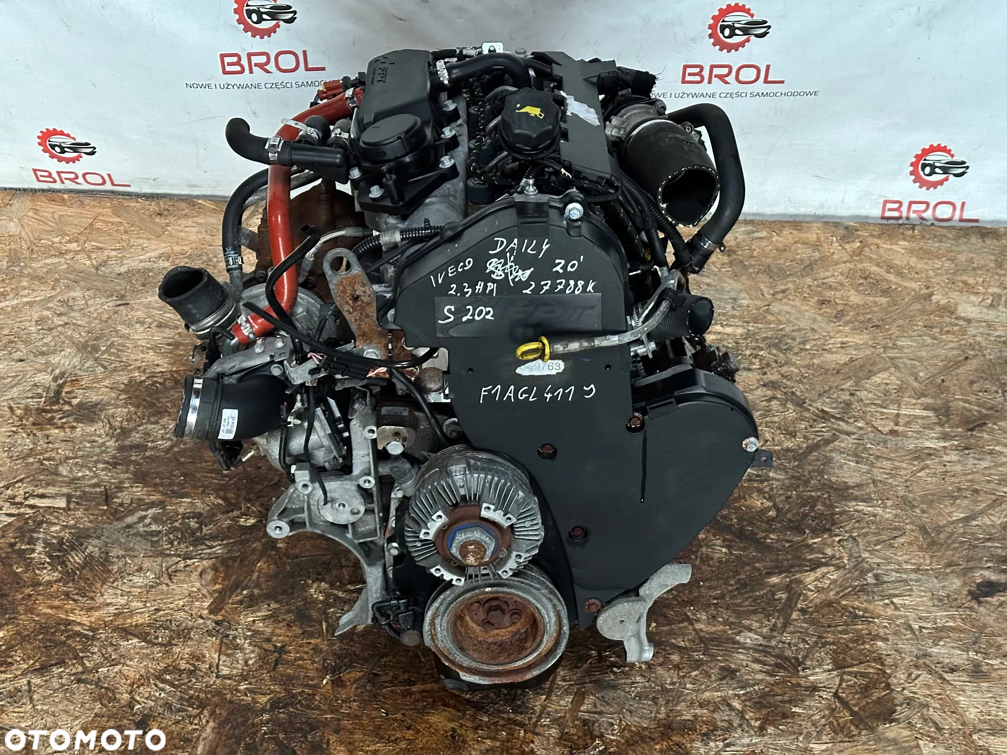 SILNIK IVECO DAILY 2.3 HPI 20' F1AGL411 J - 4