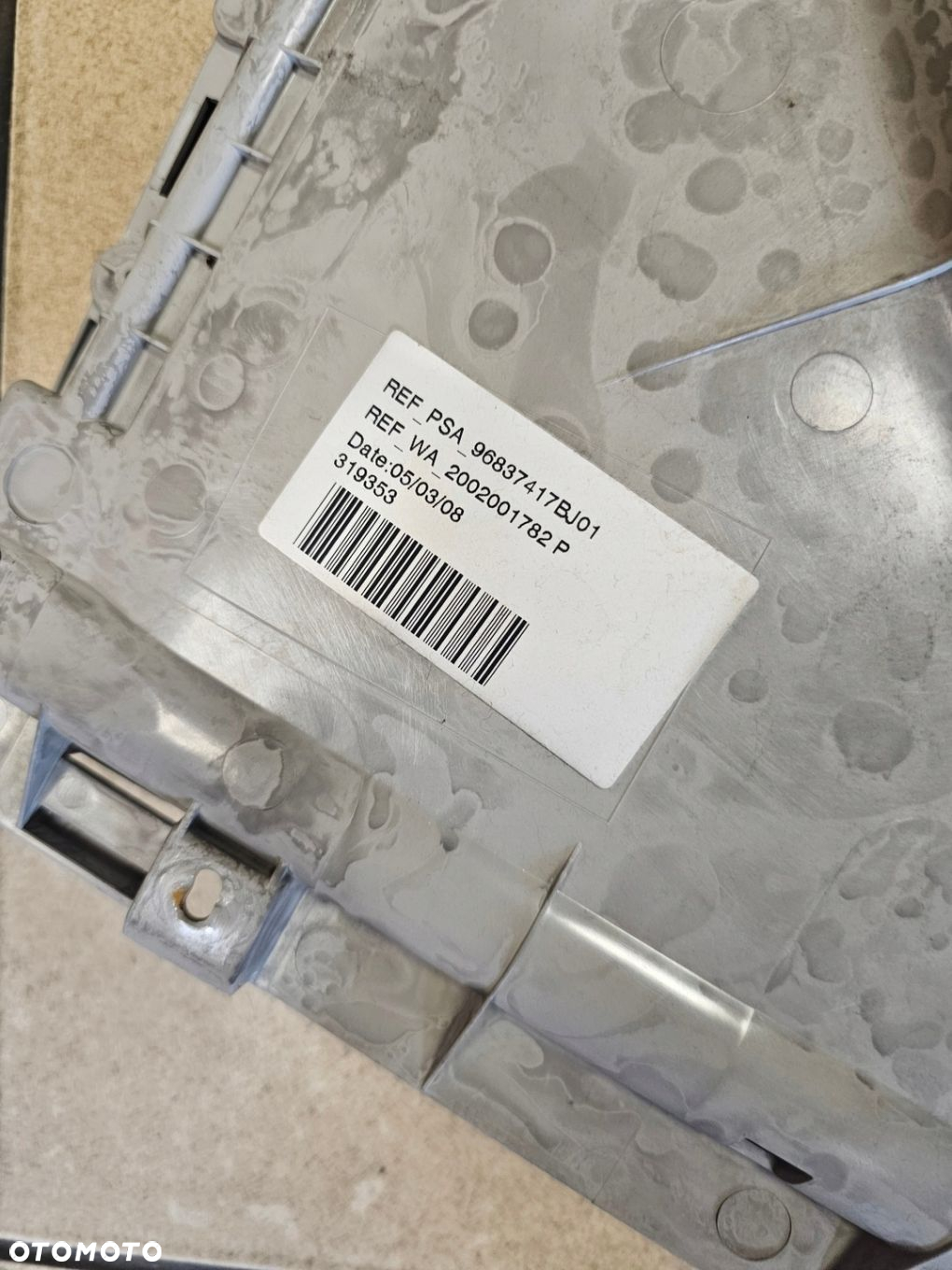 OSŁONA PRZECIWSŁONECZNA OSŁONY DASZKI CITROEN C4 GRAND PICASSO 96837417BJ01 - 6
