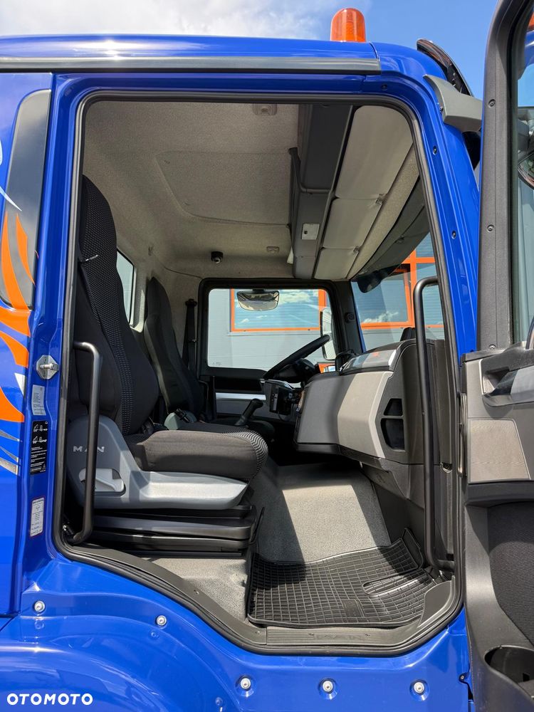 MAN TGM TGL TGS 18.250 // E6 // wywrotka + HDS HMF z pilotem // 4x2 // budowlanka // kiper wywrot żuraw dzwig kran crane - 35