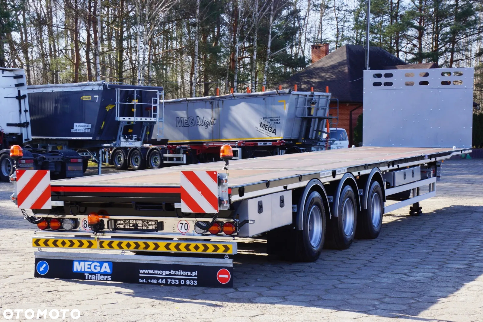 Inny Platforma uniwersalna - ADR EX III - kontenery - maszyny - osie BPW - 7