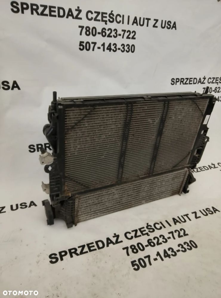 Zestaw chłodnic chłodnice Woda Klima Wentylator Intercooler VOLVO XC90 II T6 USA - 2