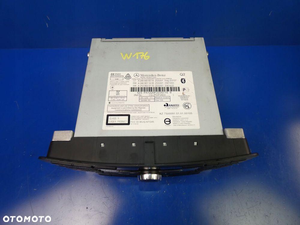 MERCEDES A W176 B W246 CLA W117 RADIO NAWIGACJA - 1