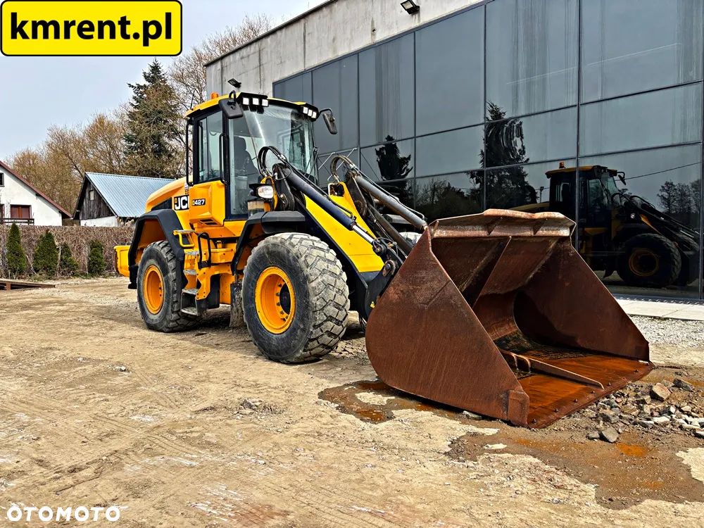 JCB 427 ŁADOWARKA KOŁOWA 2017R. | CAT 924 LIEBHERR 524 KOMATSU WA 150 JCB 411 416 - 6