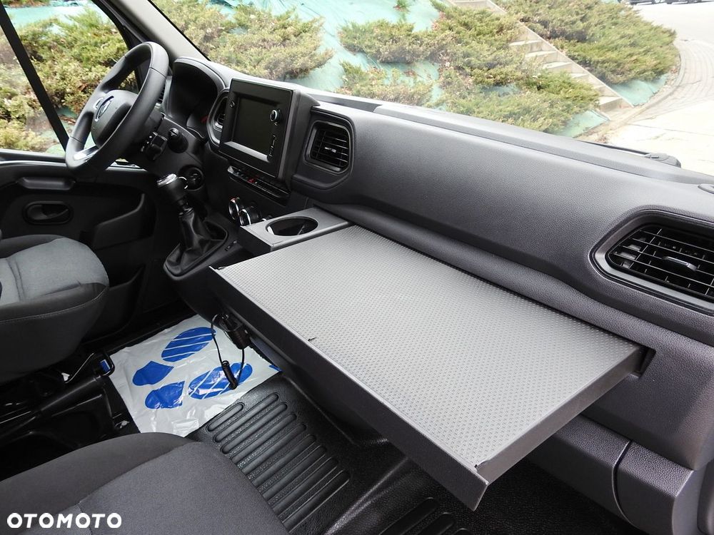 Renault MASTER PLANDEKA 10 PALET WEBASTO TEMPOMAT NAWIGACJA KLIMATYZACJA LEDY PNEUMATYKA  165KM - 36
