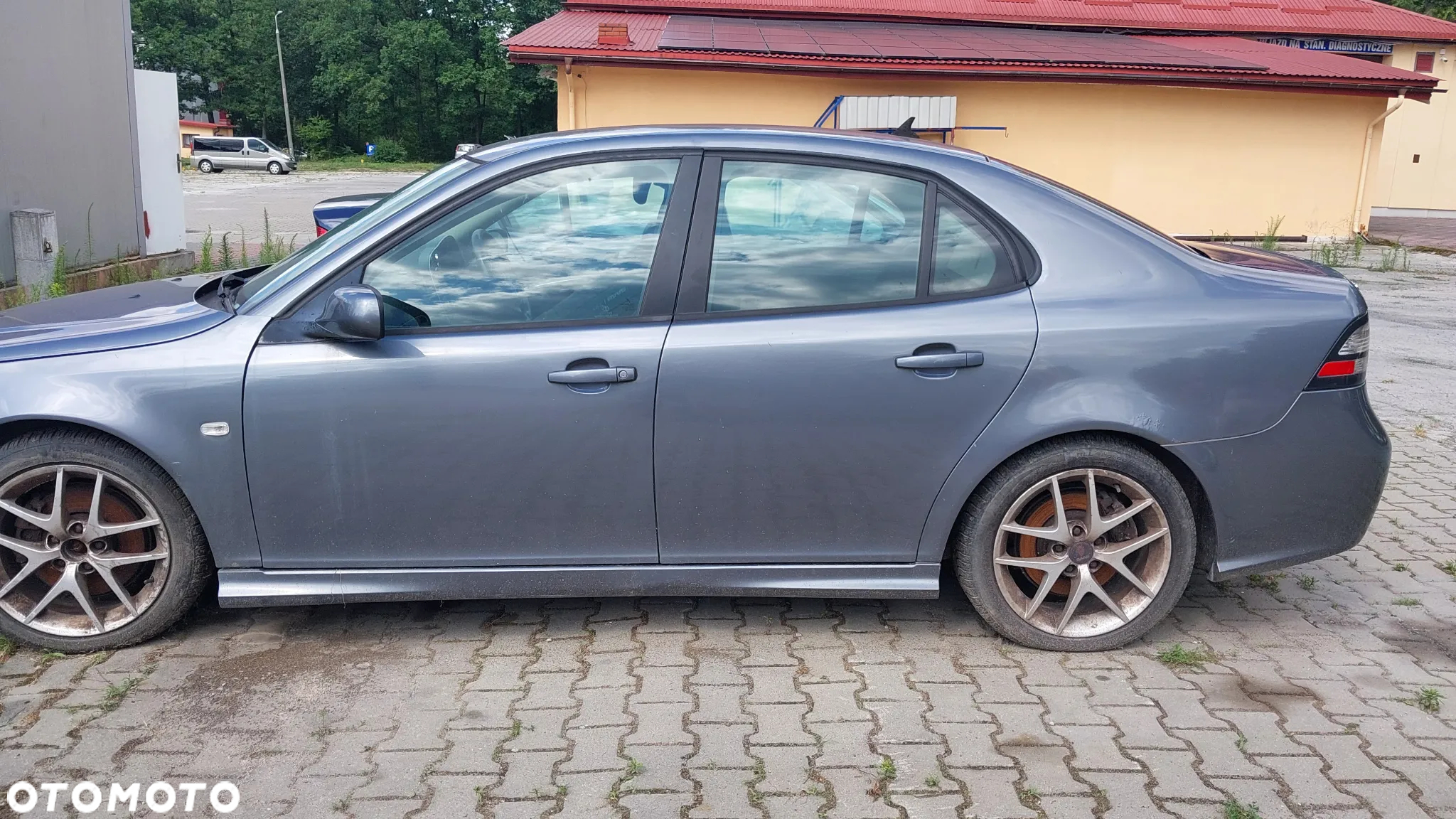 Saab 9-3 93 II Lift FL pakiet Aero Vector Sport silnik 1.9 CDTI 150 KM skrzynia automat drzwi maska zderzak klapa lakier 303 przewody sprężarka panel klimatyzacji NA CZĘŚCI - 10