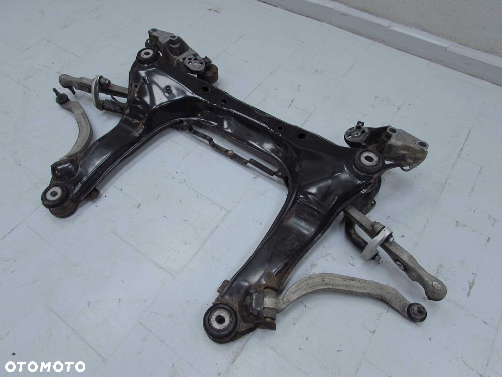 AUDI A4 B6 1.9 TDI 01-05 KOLYSKA WOZEK BELKA SILNIKA ZAWIESZENIA PRZOD KPL - 2