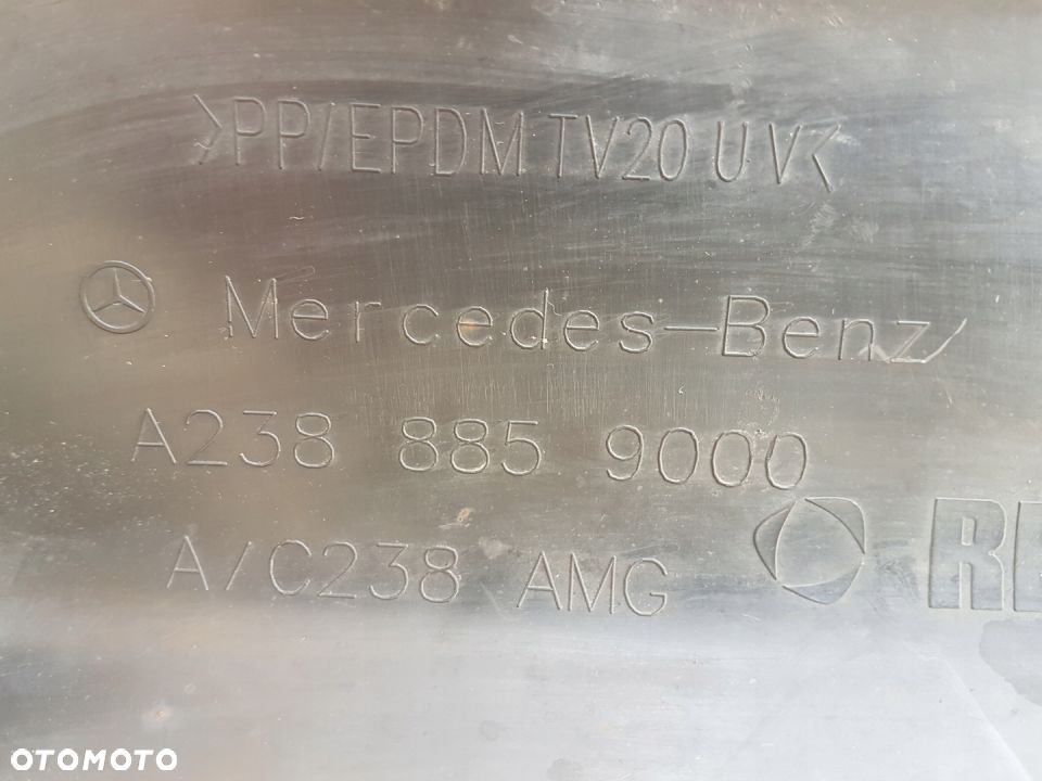 MERCEDES E-KLASA COUPE C238 AMG SPOILER ZD. TYŁ - 4