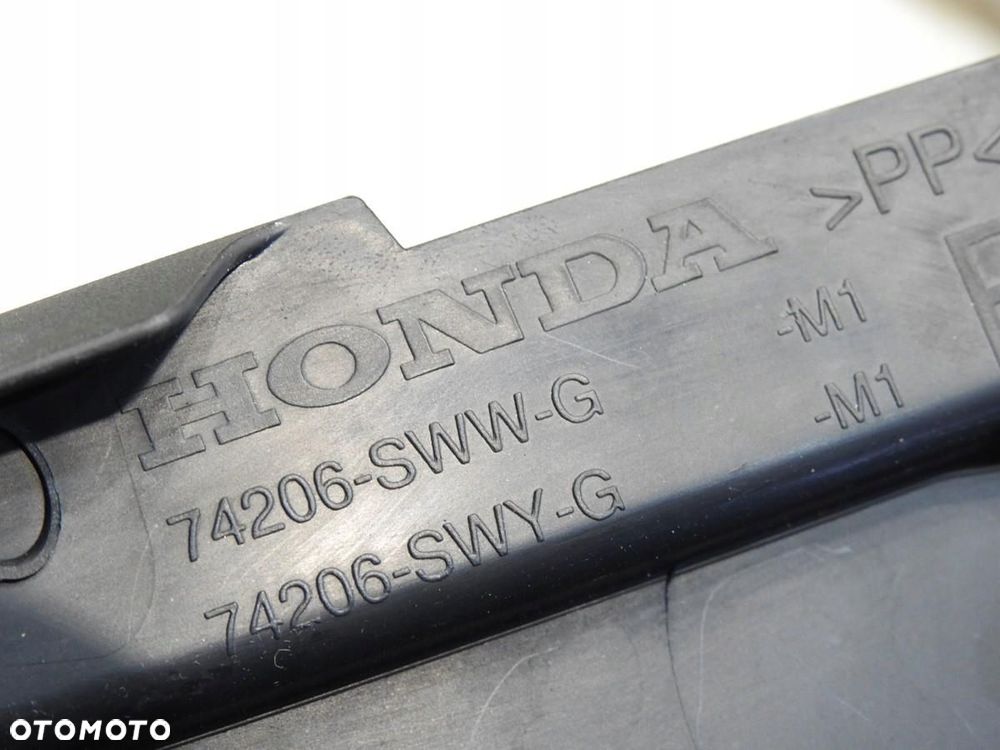 LISTWA MASKOWNICA NAKŁADKA BŁOTNIKA PRAWY PRZÓD HONDA CR-V III 74206-SWW-G - 5