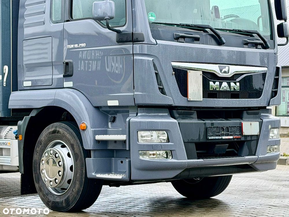 MAN TGM 18.290 / FIRANKA / 20 EUROPALET / AUTOMAT / 210 TYŚ KM / 10 025 KG ŁADOWNOŚCI / EURO 6 / 12.2018 / SPROWADZONY / JAK NOWY - 14