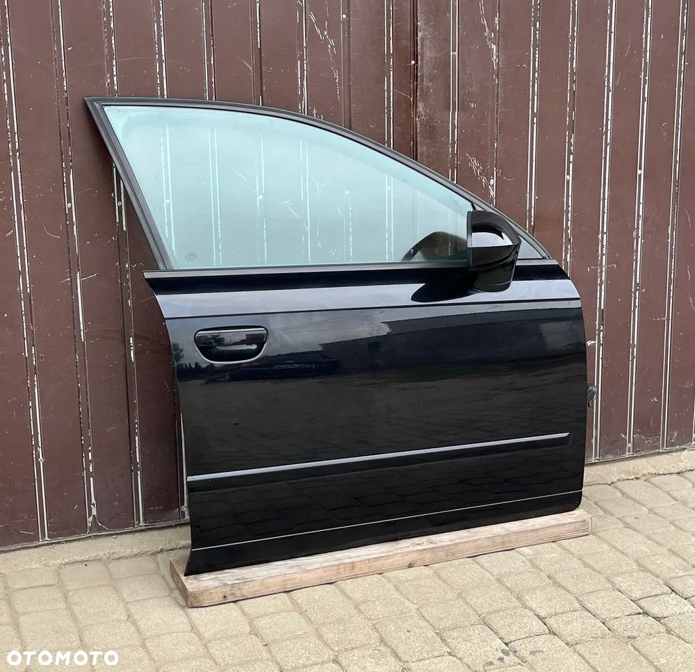 DRZWI PRZEDNIE PRZÓD PRAWE LC9Z C9Z CZARNE KOMPLETNE SEAT EXEO ST - 1