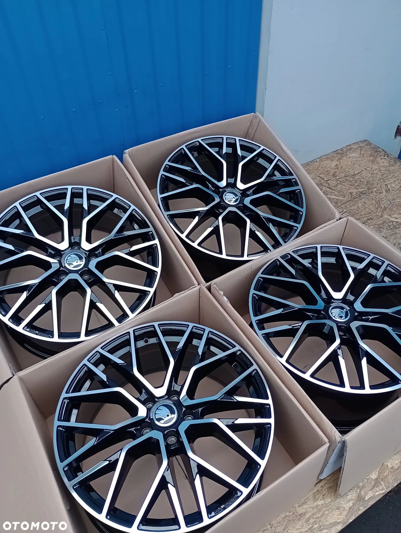 FELGI ALUMINIOWE 5x112 R19 ET45 8,5J 66,6 SKODA ELROQ ENYAQ IV KAROQ KODIAQ OCTAVIA SUPERB YETI - 1