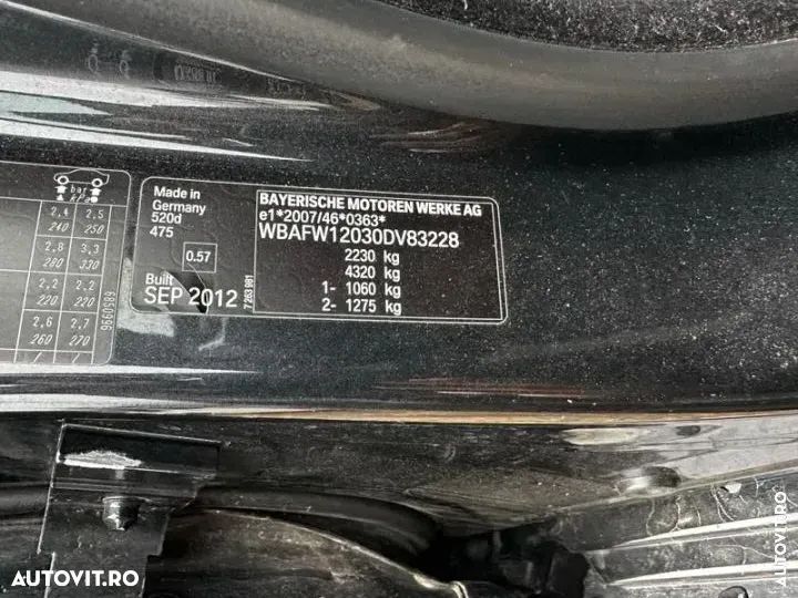 aripa capota aripi usa Usi portiera portiere bmw seria 5 F10 f11 negru 475 - 4