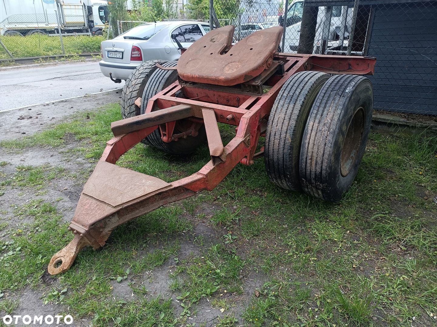 Wózek Manewrowy Dolly rama pod traktor ciagnik naczepę rolniczą do naczepy - 2