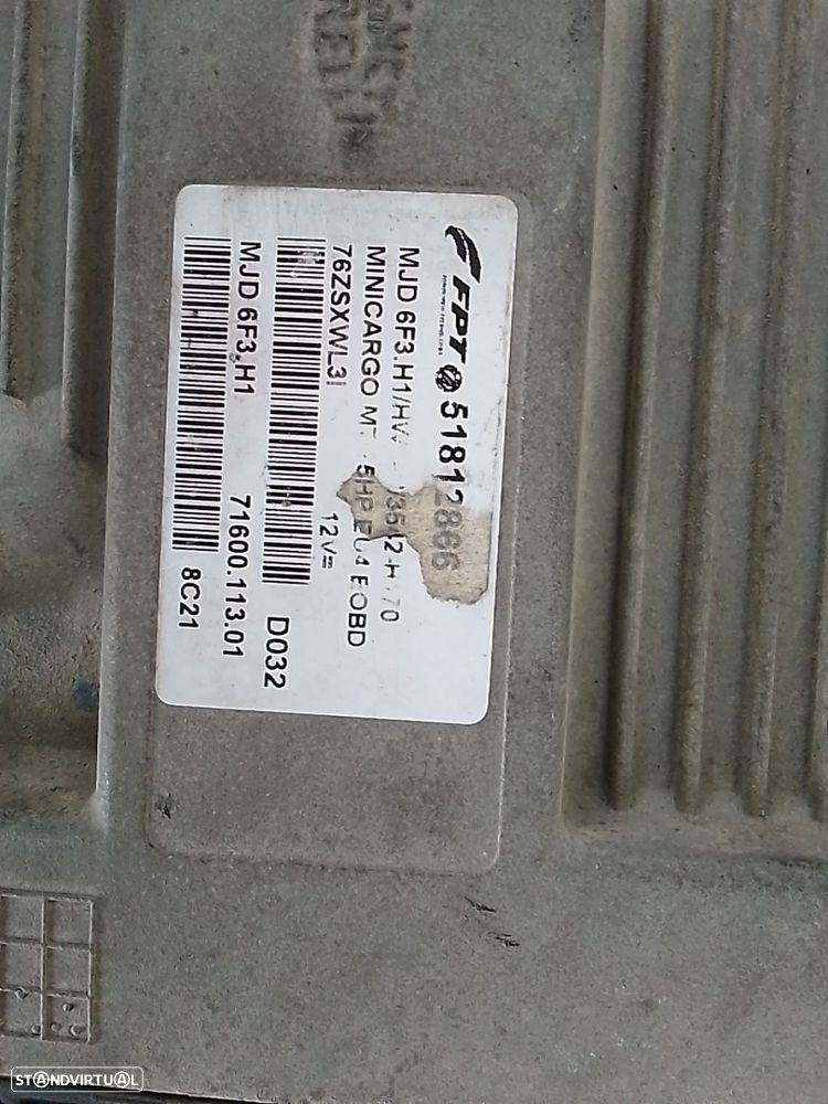 Centralina Do Motor Fiat Fiorino Caixa/Combi (225_) - 2