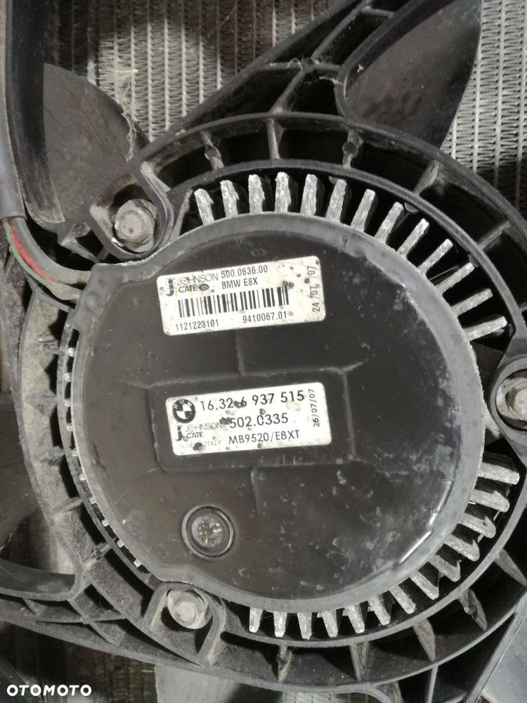 Bmw 3 E90 E91 E92 E93 chłodnice wentylator 2.0 Diesel - 2